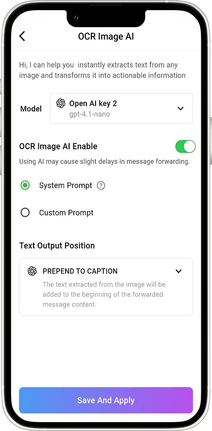 AI Mode Feature: System Prompt Mode