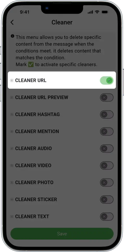 CLEANNER URL