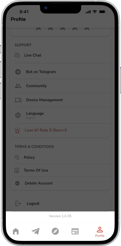 What's New Auto Forward For Telegram v1.0.35